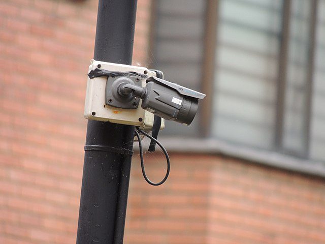 Street CCTV installation