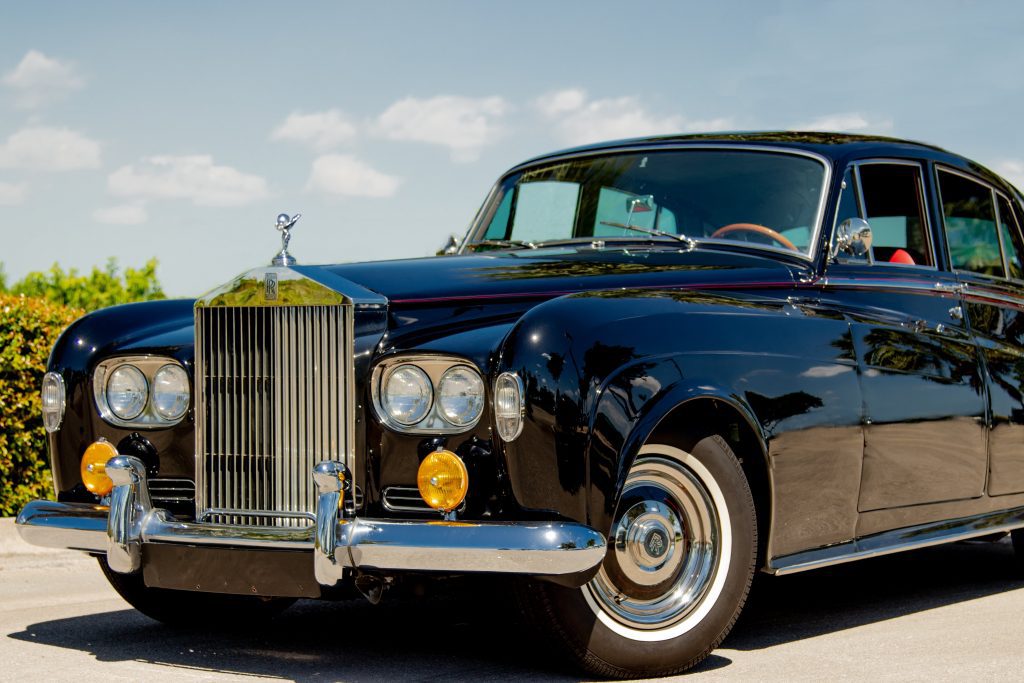 a 1950s Rolls Royce