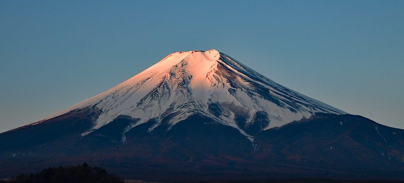 Mount Fuji at sunrise