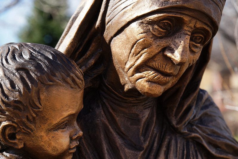 statue of Mother Teresa