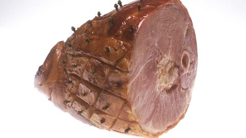 half of a ham