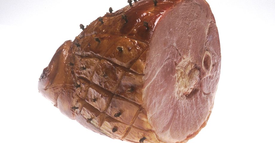 half of a ham