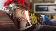 child reading a book