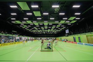 Indoor hockey: green issues with indoor sports