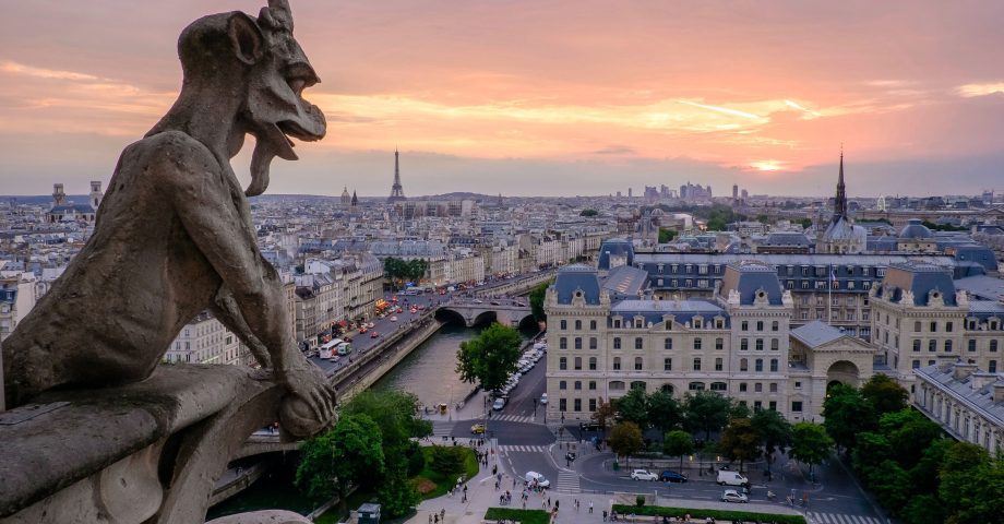 Notre Dame gargoyle