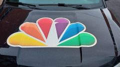 NBC logo decal