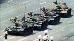 The Tiananmen Square massacre