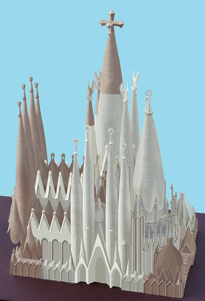Sagrada Familia tower plans