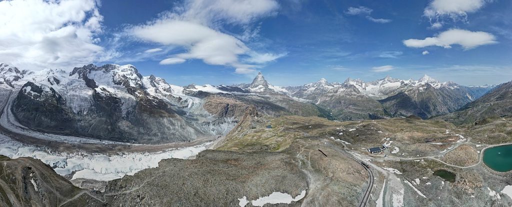 Aerial view of The Matterhorn