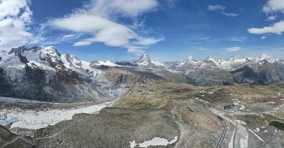 Aerial view of The Matterhorn