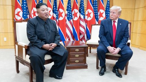Kim Jong-Un and America's Donald Trump