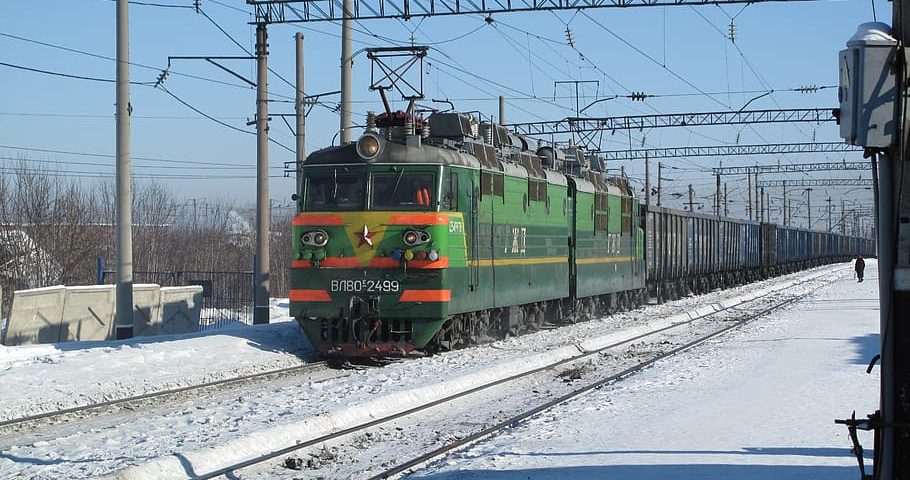 The Trans-Siberian railway