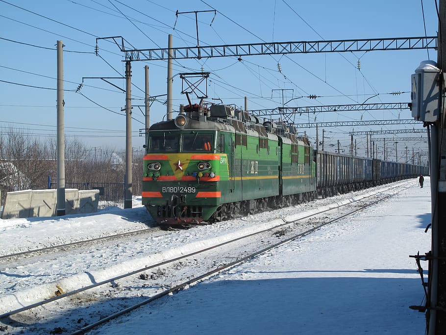 The Trans-Siberian railway