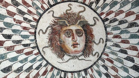 mosaic Medusa in Italy