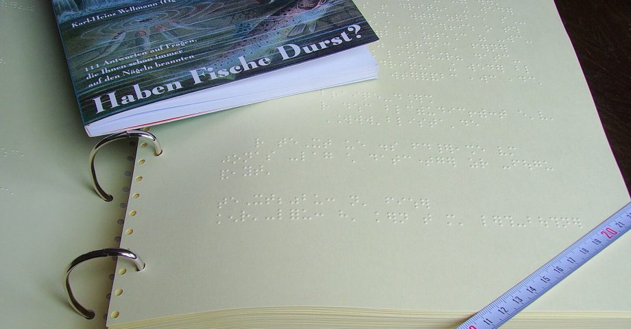 Braille book