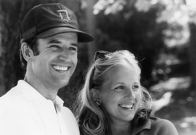 Joe Biden and his wife, Jill