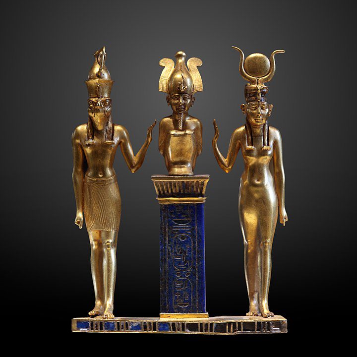 Osiris on lapis lazuli