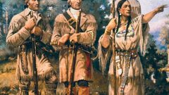 Sacagawea on the right