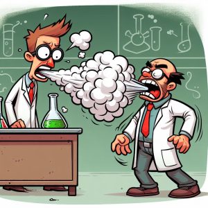 scientists with bad breath