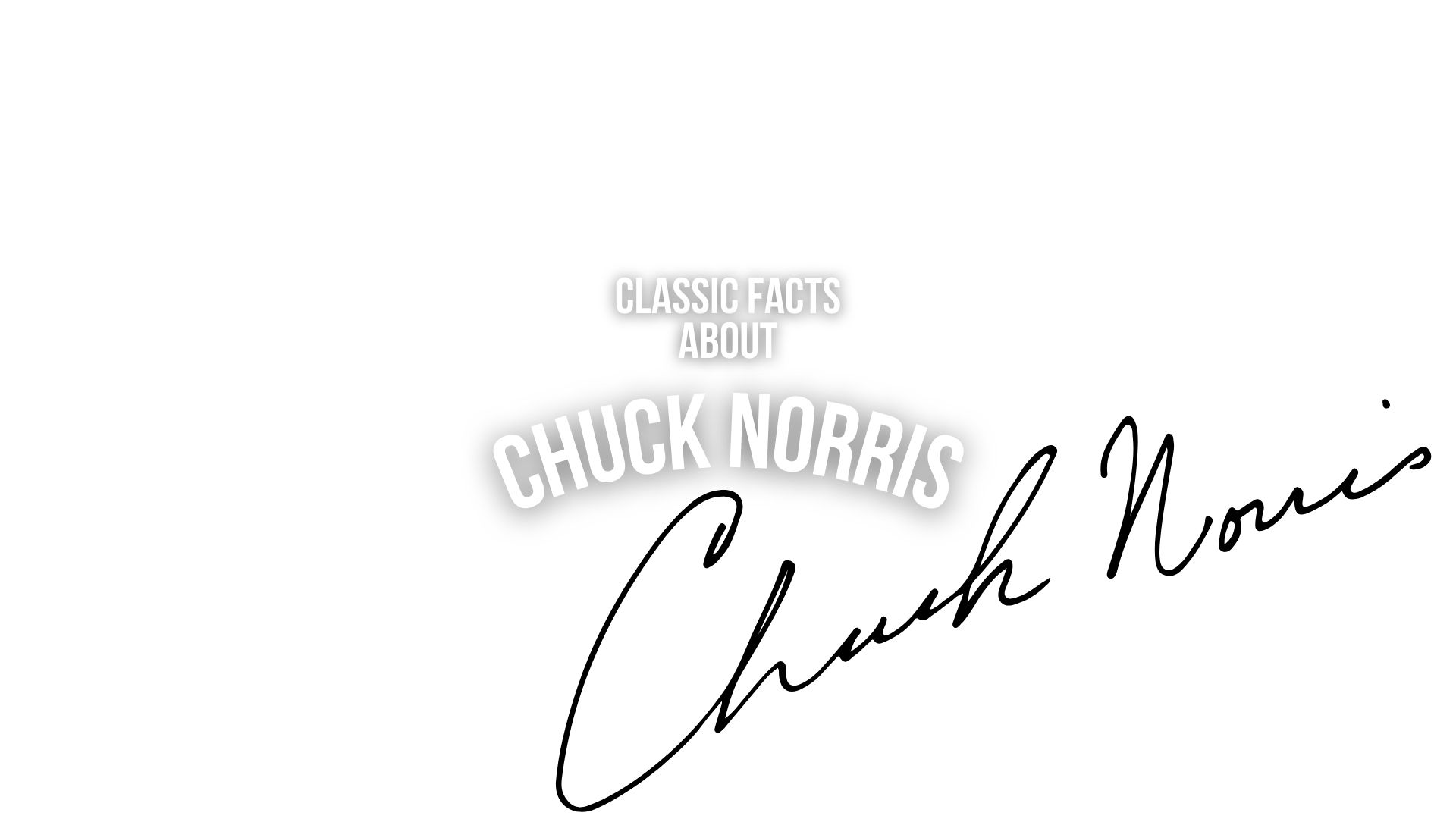 12 Classic Facts about Chuck Norris - Fact City